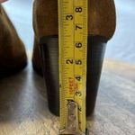 Lavorazione Artigiana Leather Boots Ruffled Design Cognac Brown Italian Size 36 Photo 10