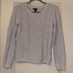 H&M Neutral Knit Sweater Small Photo 0