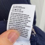 American Eagle  Embroidered Navy Off-the-Shoulder Cold Shoulder Top NWT AE Photo 8