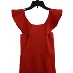 Yumi Kim Red Under Your Spell Mini Dress Off Shoulder Ruffle Detail Scuba Sm New Photo 15