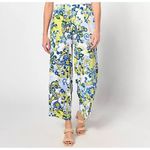 Susan Graver Women’s Printed Liquid Knit Wide Leg Ankle Pants Size Small NWT Photo 3