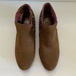 Sam Edelman  brown booties boots shoes 6.5 M New no box leather Animal Print Photo 1