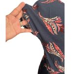 Lascana Ribbon Tie Dress Navy Printed Floral Women Dress Sundress Size 8 Photo 2