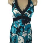 Cache Silk Print Floral Sleeveless Halter top 8 Photo 0