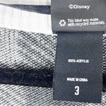Disney  Minnie Mouse Black White Long Sleeves Mixed Prints Cardigan Sweater 3X Photo 3