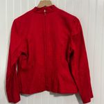 Karin Stevens VTG Petites Red Beaded Embroidered Jacket Blazer 8P 10P Holiday Photo 2