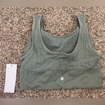 Yogalicious NWT Women’s  Textured Seamless Clara Sports Bra Chinios Green Size M Photo 2