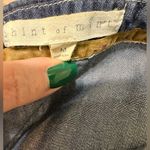 Hint of Mint  Bohemian Denim Patchwork Shirt Photo 4