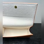 Tory Burch 🆕 NWOT  Sunglasses Case Orange with Gold Emblem Logo Leather Like Photo 10