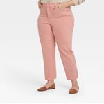 Ava & Viv  Coral Slim Straight Denim NWT Photo 0