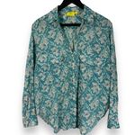 Roller Rabbit Blue Paisley Button Down Shirt Photo 0