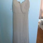 Birdy Grey Chiffon Sage Bridesmaid Dress Photo 1