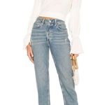 Free People NEW Acadia High Rise distressed Button Fly Jeans 28 Photo 3