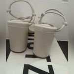 Schutz NWT  Kate Block Sandals shoes sandal Pearl size 7.5 Photo 3