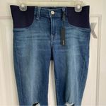 J Brand Maternity Indigo Cropped Jeans Maja J crop Cigarette Size 26 chic Photo 2