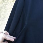 Eileen Fisher  Black Soft Structured Full Zip Jacket S Photo 2