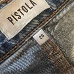 Pistola  Denim Destroyed Ripped Destroyed Straight Leg Blue Jeans Womens 26 Photo 9