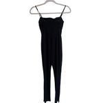 Urban Outfitters  Ribbed Black‎ Sleeveless Jumpsuit Size XS NWT Photo 1