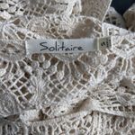Solitaire Crochet Lace Top Cream Small Photo 6