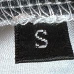 Black blue and white tie dye maxi dress with pockets size small Photo 4