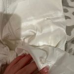 Dillard's Strapless Dress With Bow and Detachable Train Photo 5