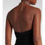 Jonathan Simkhai Annabelle Halter Gown in Black 8 New Womens Maxi Dress Photo 13