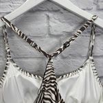 Coco reef  Womens Mesh Underwire Bra Tankini Top Size 38C Animal Stripe New Photo 4