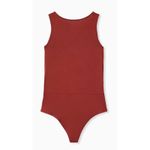 Torrid Plus Size Brick Red Super Soft CrissCross Surplice Bodysuit Size 3X Photo 7