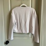 Rib Knit Cardigan & Sweatpants Set in Oatmeal Photo 3