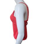 Kona Sol Stylish Ribbed Coral One-Piece Swimsuit (S) Photo 2