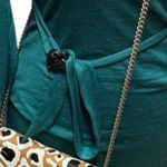 Gucci Authentic Rare Hysteria Black Heart & Teal Wool Adjustable Belt Photo 1