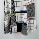 & Other Stories & Other Stories Dress Size 4 Mini Retro Print Graphic Grid Skater Balconette Photo 11