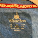Disney Authentic Parks women's blue V-neck Mickey Mouse t-shirt size XL NWT Photo 2