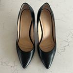 Aquatalia  Black Leather Melina Heels Pumps in Womens Size 6.5 Photo 1