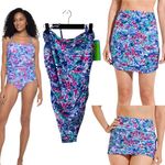 Coolibar Lanikai 3 in 1 Swimsuit Swim Bottoms Skirt Convertible Small NEW Other Photo 1
