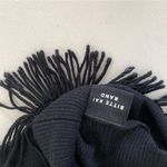 Bitte Kai Rand Classic Merino Wool Blend Black Fringe Turtleneck Sweater Small Photo 8