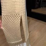 House of Harlow  1960 Crochet Maxi Midi Fringe Skirt. Size Extra Small Photo 3