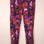 Free People FP Movement Women’s Athletic Gym Workout Floral Print Leggings Pink Photo 0
