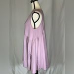 Unbranded Lilac Plunge Wide Strap Mini Tank Dress Size XS Purple Photo 2