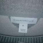 Charter Club  XL Hearts Knit Long Sleeved Crew Neck Pullover Sweater New! Photo 6
