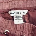 Athleta Cabo 100% Linen Wide Leg Pants Tawny Rose Pink Size 2 Photo 7