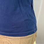 American Eagle  Vtg Y2K Navy Tiki Baby Tee Preppy Bella Swan‎ Tight Womens Size S Photo 5