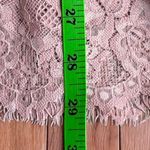 Free People Velvet Lace Fortune Teller Top - Dusty Blush Pink - Small Photo 10