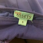 Spanx Assets Shirred Underwire Push up Power Swim Suit Dress in Blue Small Photo 6