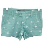 Freestyle Revolution  Y2K Embroidered Elephant Low Rise Chino Shorts Photo 0