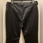 Anna Sui  X INC Wide Leg Satin Black Western Style Pants Size 8 Photo 8