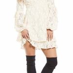 Free People NWT Ruby Lace With Tie Sleeves Ivory Dress, Size xs baby doll Photo 0