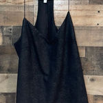 Lavender Brown Black Faux Suede Snakeskin Strappy Tank Top Photo 0