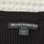 Brandy Melville  Black Crop Top Tank Photo 1
