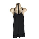 Glitz Womens  Black Party Dress Size Medium Strapless Tassel New c Photo 5